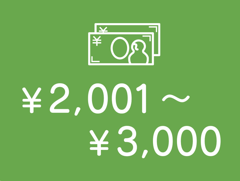2,001円～3,000円
