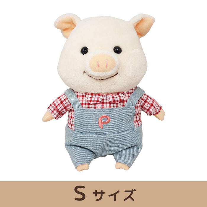 ぷーとん シャツサロペット【ぬいぐるみS/マスコット】