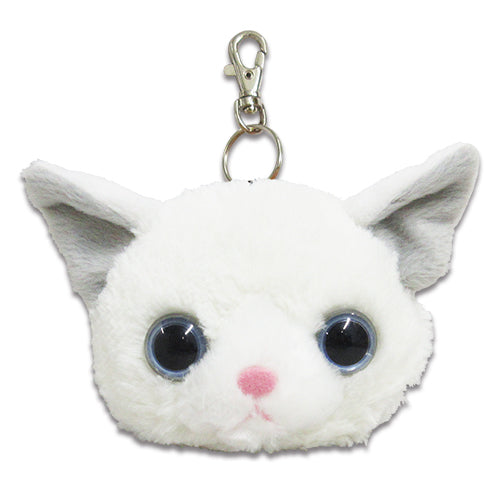 Issho ga Ii pass case with reel Shironeko
