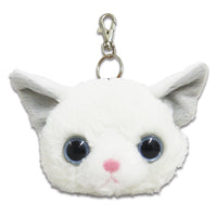 Issho ga Ii pass case with reel Shironeko