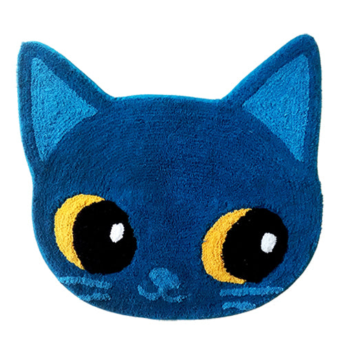 blue world die cut mat