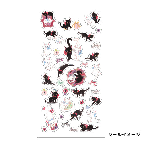 リボンキャット シール