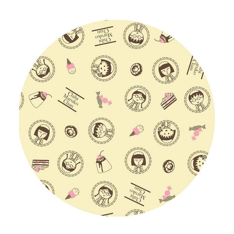 Chibi Maruko-chan all-over pattern tote bag