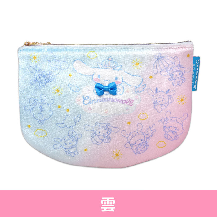 Cinnamoroll 20th ボアフラットポーチ【全2種】