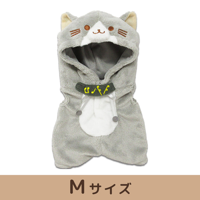プラッシュコスチューマー (グレー猫)【M/Sサイズ】