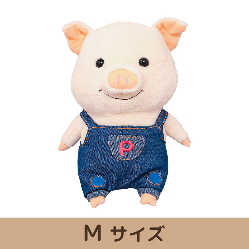 こぶたのぷーとんぬいぐるみデニム