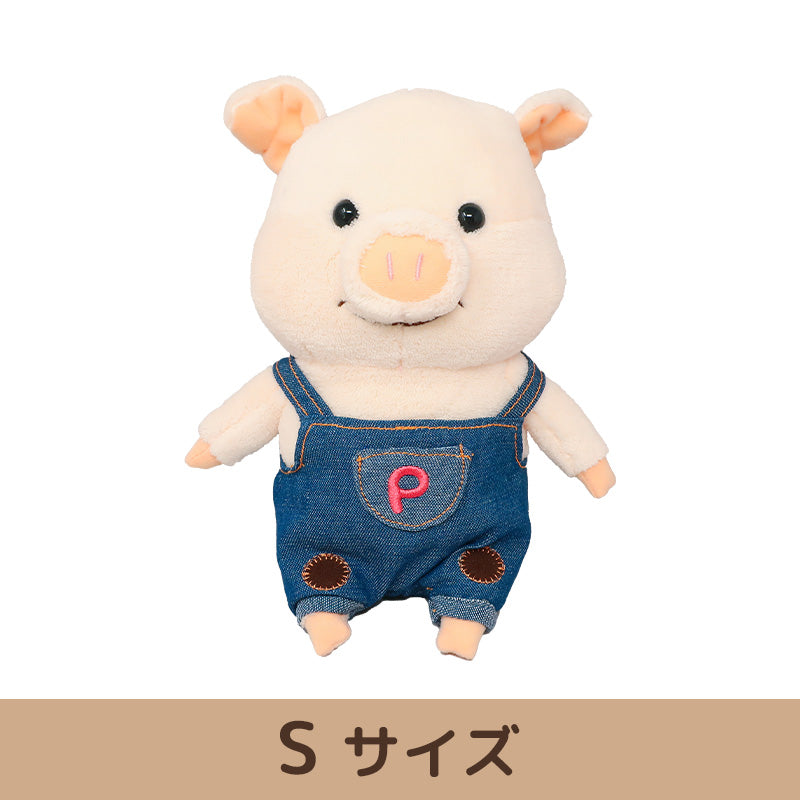 こぶたのぷーとんぬいぐるみデニム