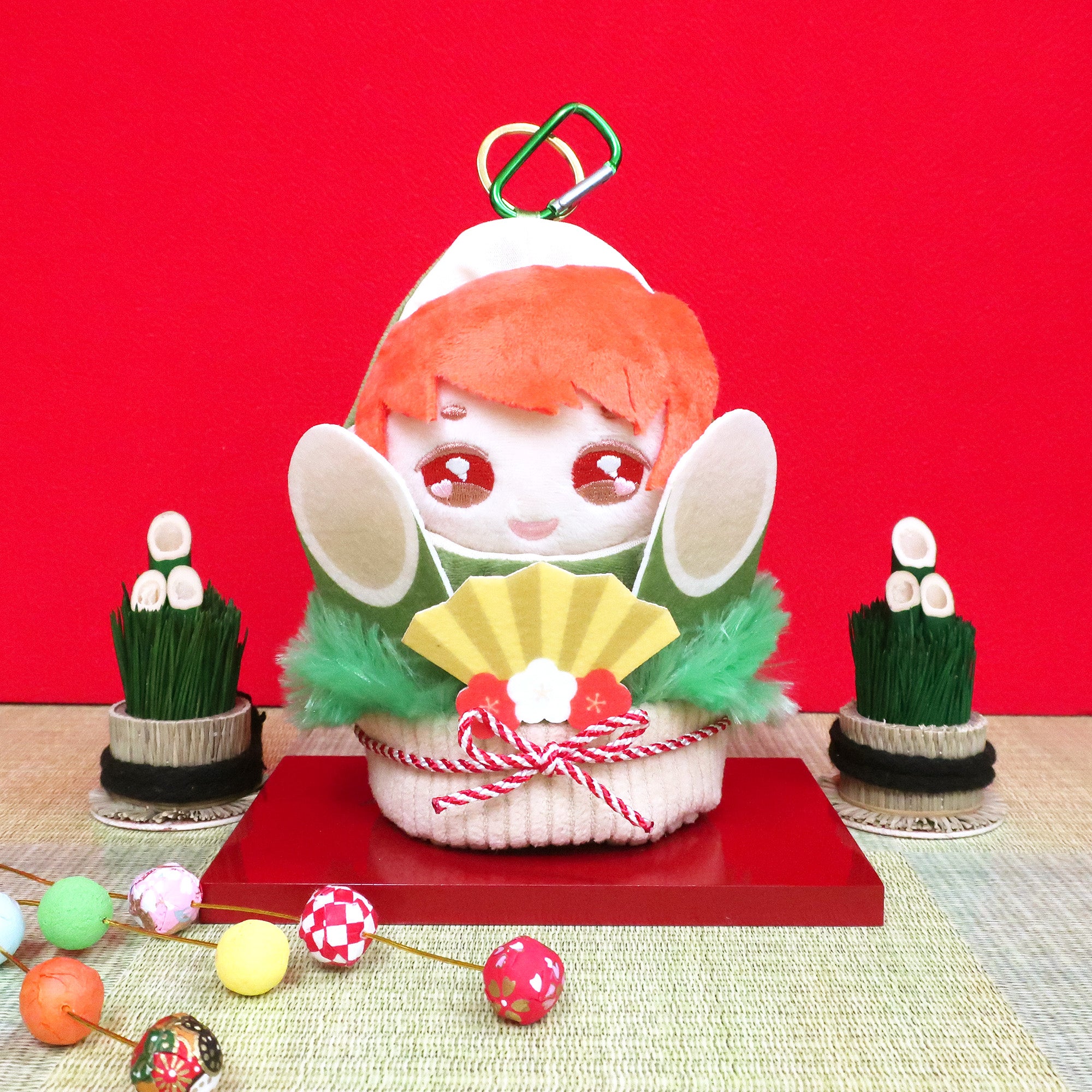 プラッシュコスチューマー おでかけマスコット 門松 – nipopo