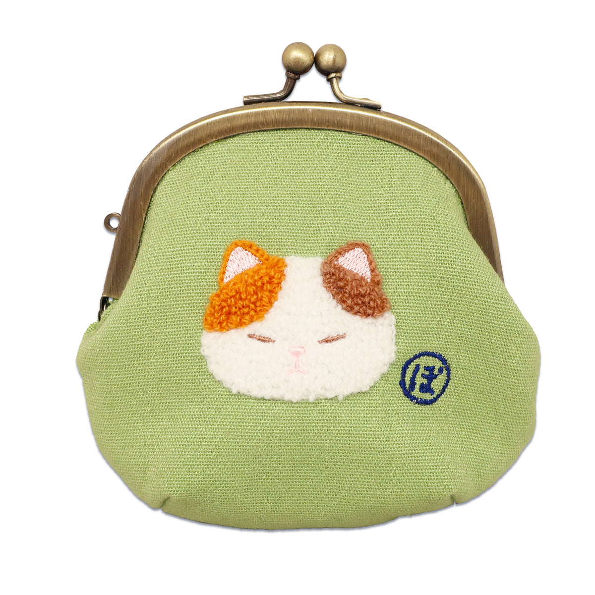 ぼうみたいなねこ がま口ポーチ 【全2種】