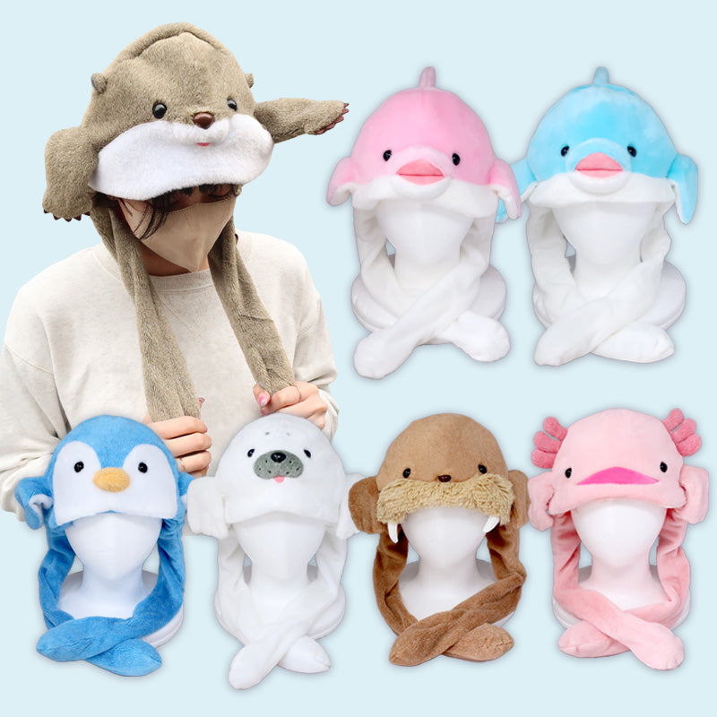 海中散歩 おともだち ぴこぴこキャップ【全7種】 – nipopo