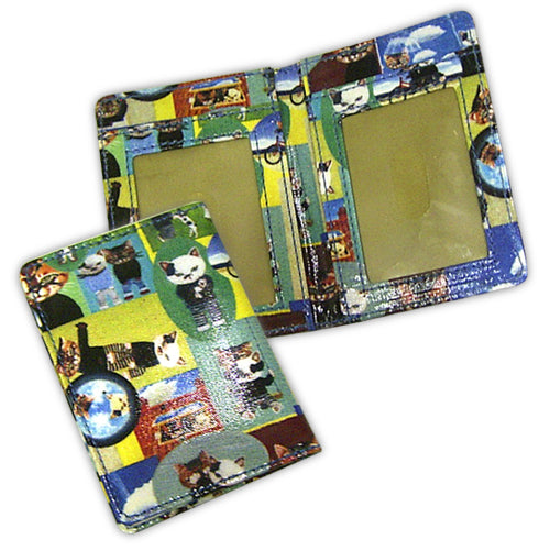 Petit Copan all-over pattern pass case