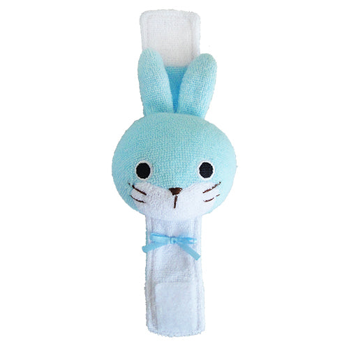  blue bunny rattle うさぎ　ラトル ぬいぐるみ うさぎのラパン レーヴ ドゥ ベビーラトル【全3色】 – nipopo