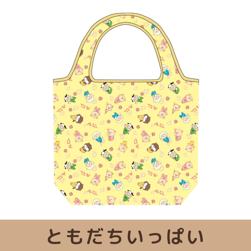 ぷーとん エコバッグMサイズ【全2種】