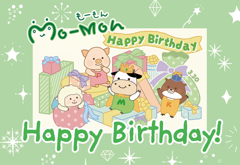 もーもん バースデーカード配布中♪