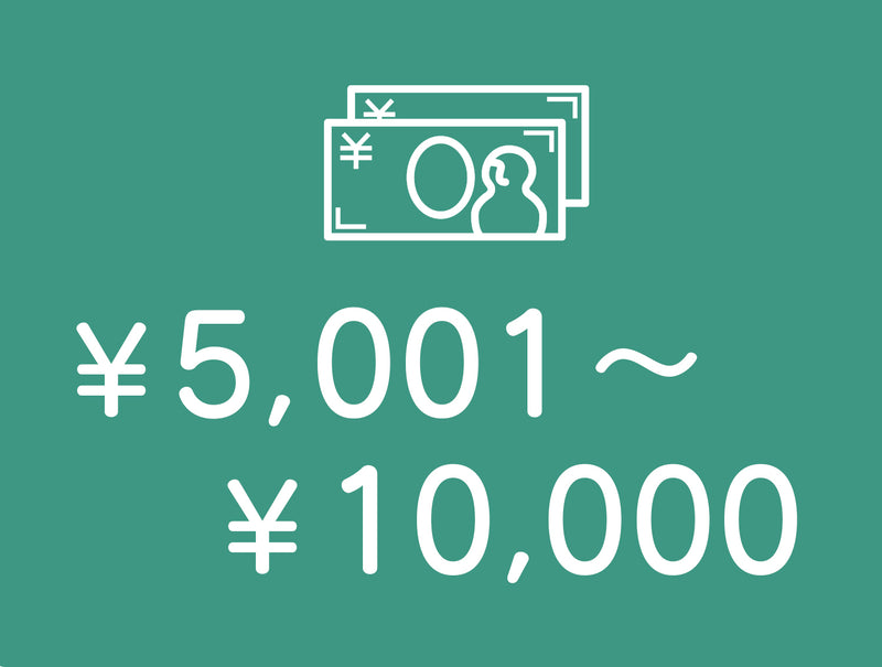 5,001円～10,000円