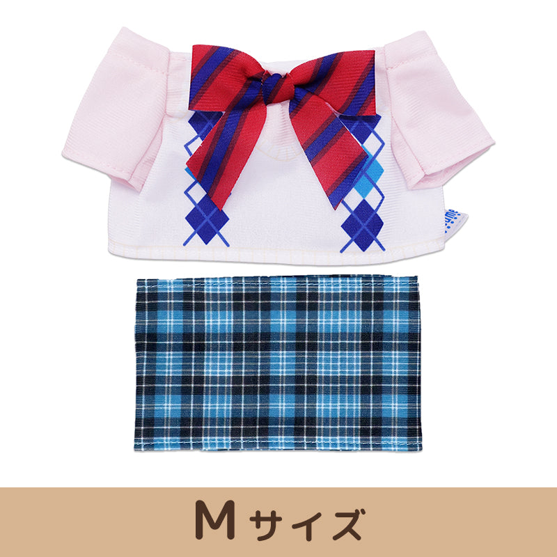 Plush costumer (uniform pink) [M/S size]