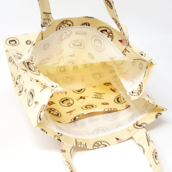 Chibi Maruko-chan all-over pattern tote bag