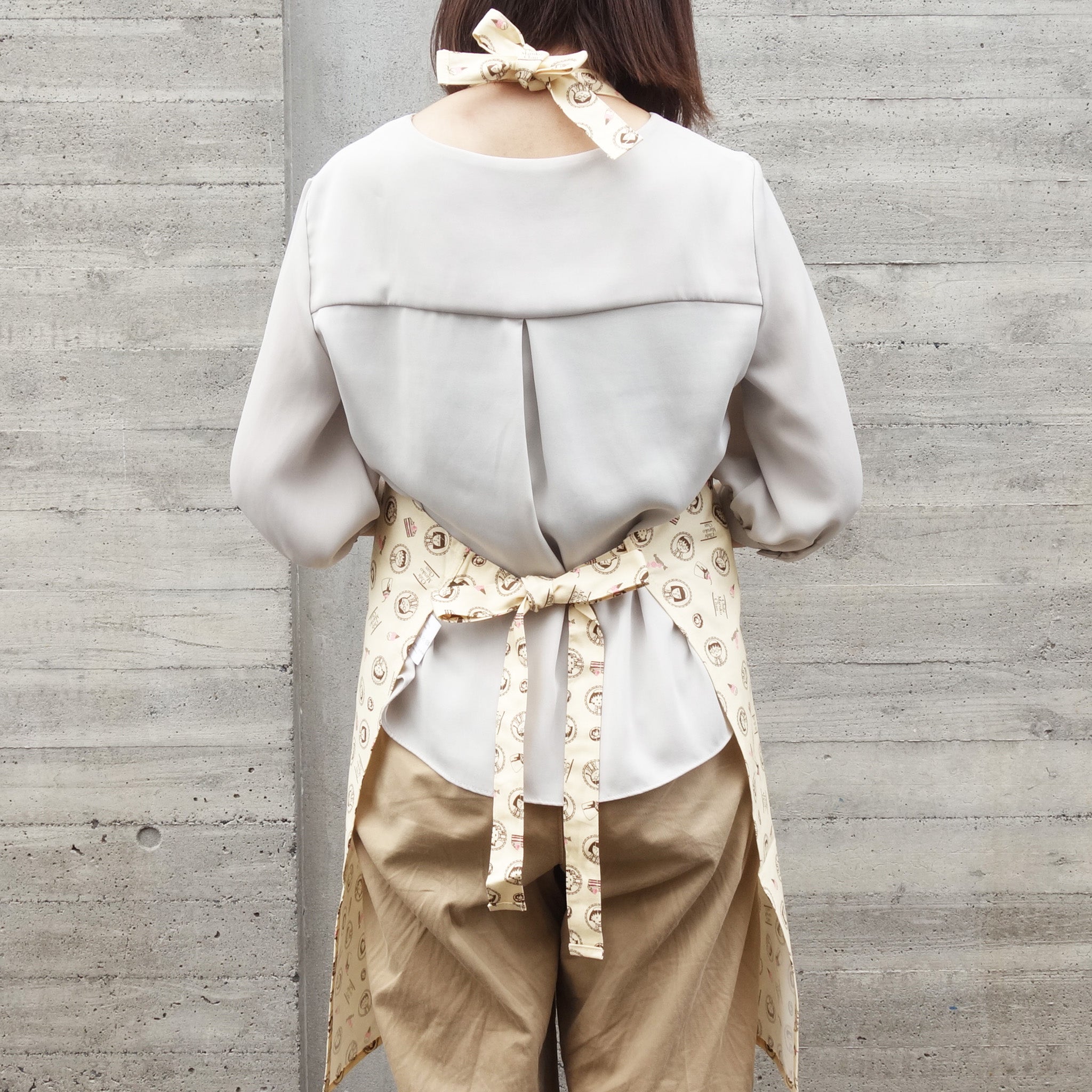 ちびまる子ちゃん 総柄エプロン【大人用/子供用】 – nipopo