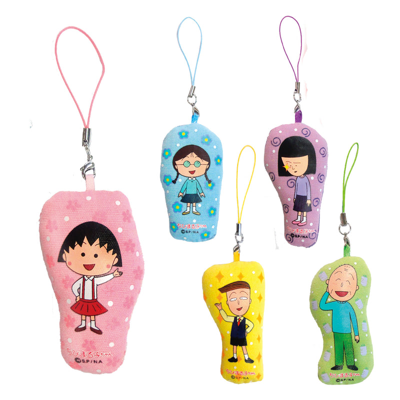 Chibi Maruko-chan Cleaner Strap [5 types in total]