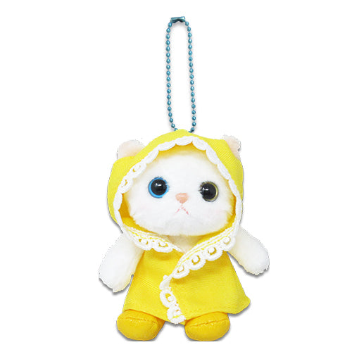 choo choo cat costume mascot rain pretending [yellow/pink]