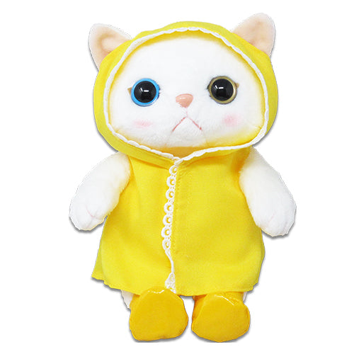 choo choo cat costume stuffed toy M size rain pretending [yellow/pink]