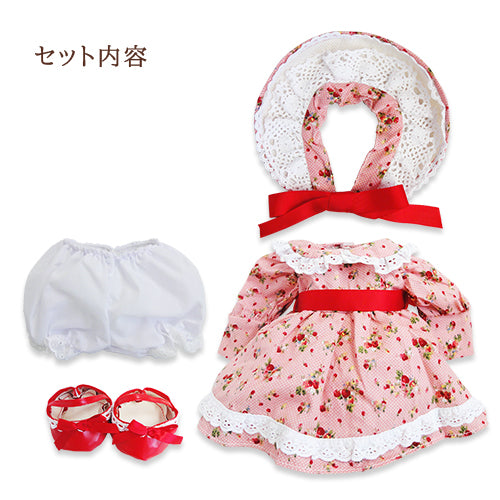 [Rabbit] Maybe Rabbit Changeable Bonnet Dress Set Pink [S Size]