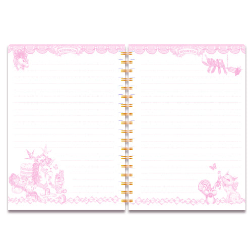 ECONECO Animal Parade Ring Notebook B6 [2 types in total]