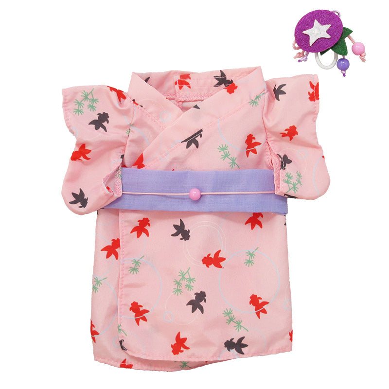 Plush costumer (yukata pink) [M/S size]