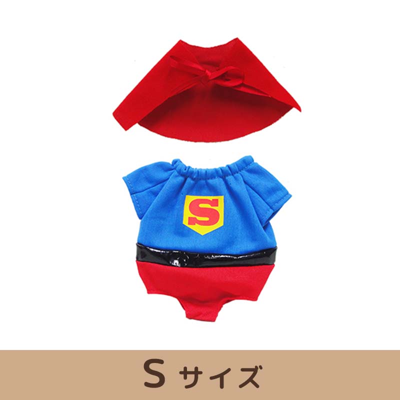 プラッシュコスチューマー　(スーパーマン) 【L/Ｍ/Ｓサイズ】