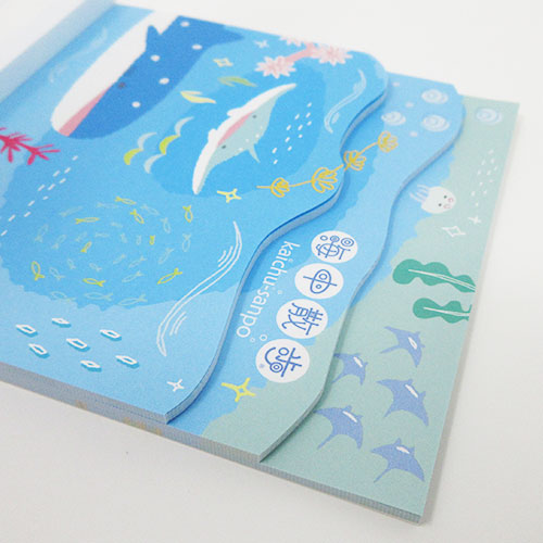 海中散歩 トゥインクルシリーズ 3層メモ【全3種】 – nipopo