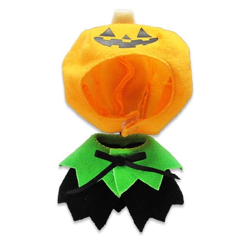 Scratch Halloween costume (pumpkin cloak) for mascot