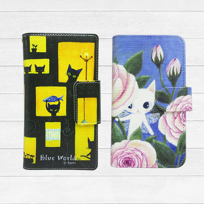 Blue World Smartphone notebook type cover M/L size [2 types each]
