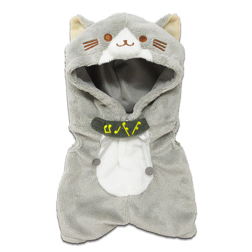 Plush costumer (gray cat) [M/S size]