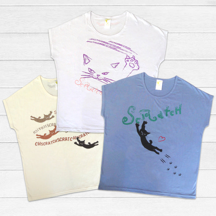 Scratch T-shirt [3 types in total]