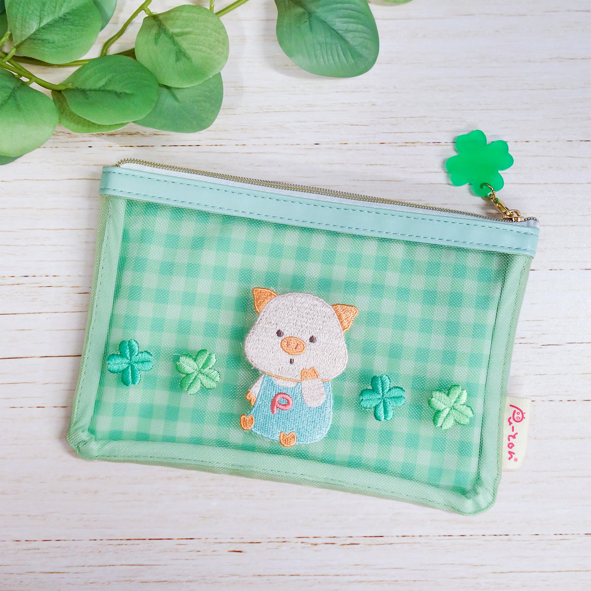 ぷーとん メッシュポーチ