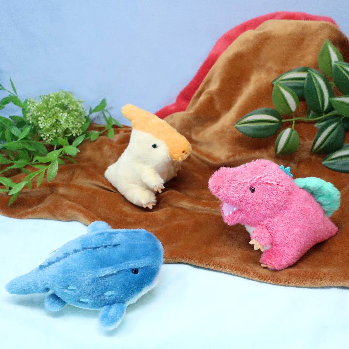 Continental Stroll Pochamaru Dinosaur Series Plush Toy S Size [6 types in total]