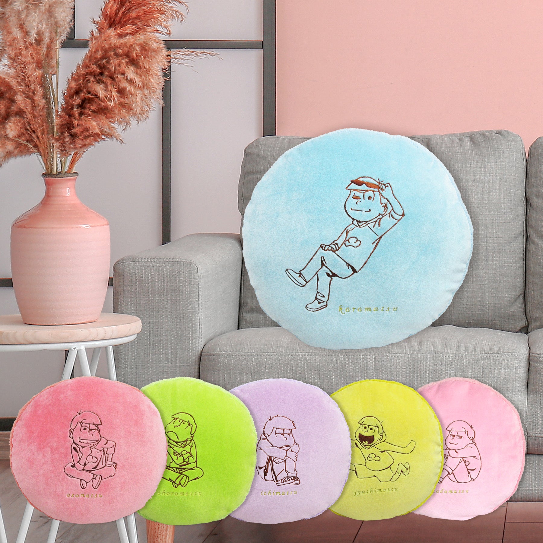おそ松さん ふわもこ マカロンクッション【全6種】 – nipopo