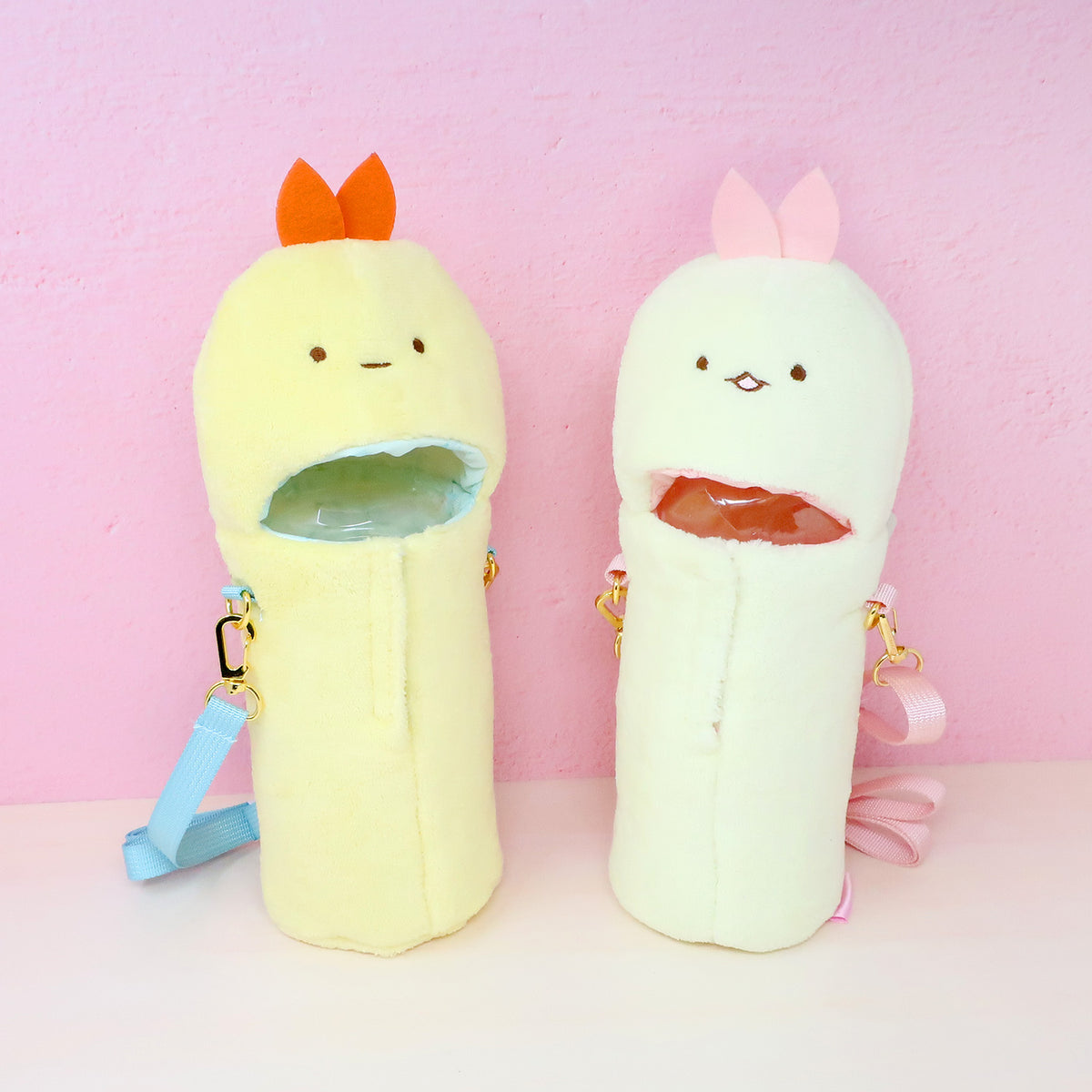 すみっコぐらし モフモフペットボトルホルダー [えびてんのしっぽ・えびふらいのしっぽ]【全2種】 ≪1/16(金)発売予定≫