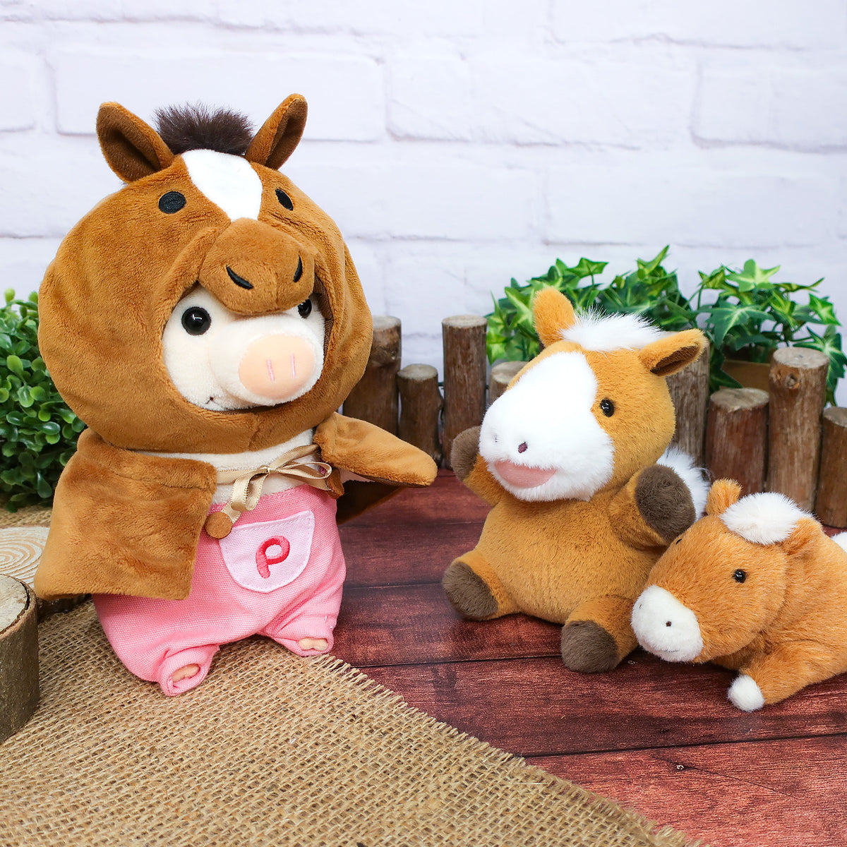 プラッシュコスチューマー (うま)【Ｍ/Ｓサイズ】