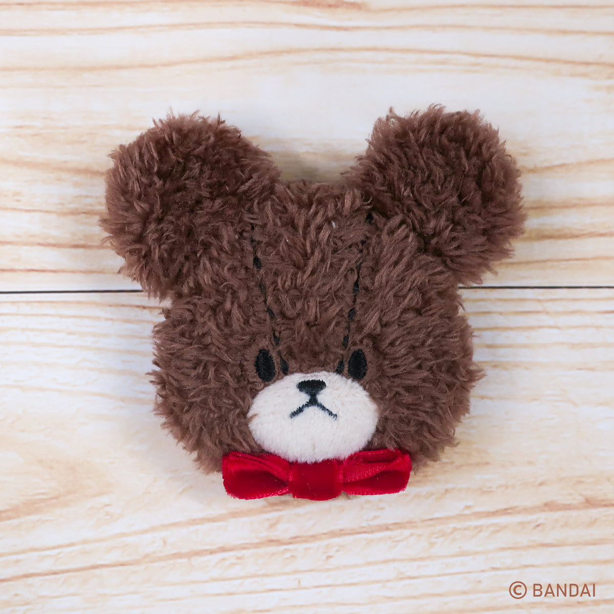 くまのがっこう ぬいぐるみバッジ（ジャッキー）