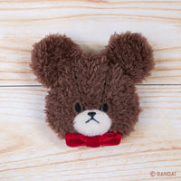くまのがっこう ぬいぐるみバッジ（ジャッキー）