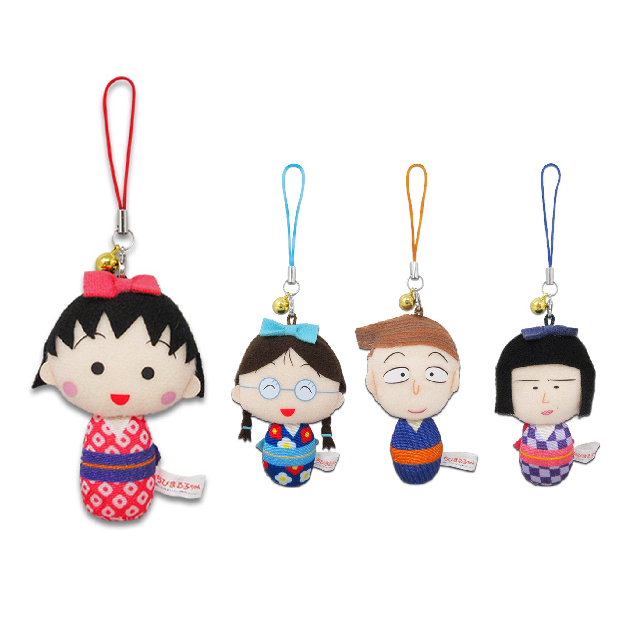 ちびまる子ちゃん まるこけし 鈴付きマスコット【全4種】 – nipopo