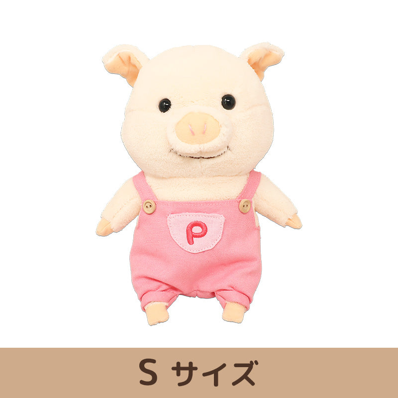 【正規品直輸入】 こぶたのぷーとん おでかけピンク【ぬいぐるみM/S/マスコット その他