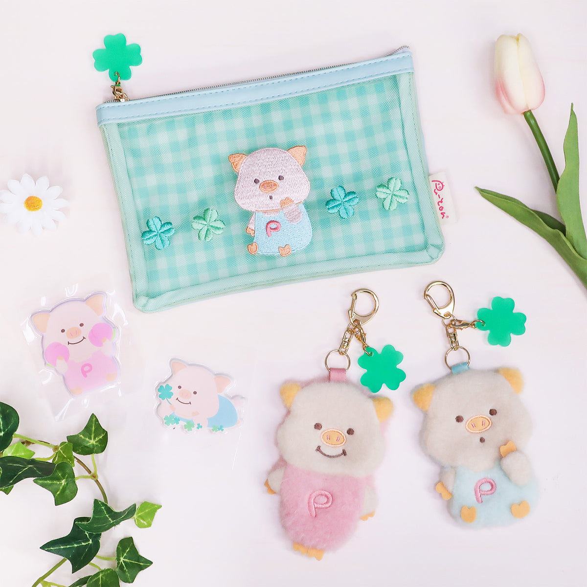 ぷーとん ぷくふわシール【全2種】