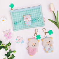 ぷーとん メッシュポーチ