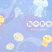 海中散歩 トゥインクルシリーズ スクエアノート　クラゲ