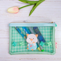 ぷーとん メッシュポーチ