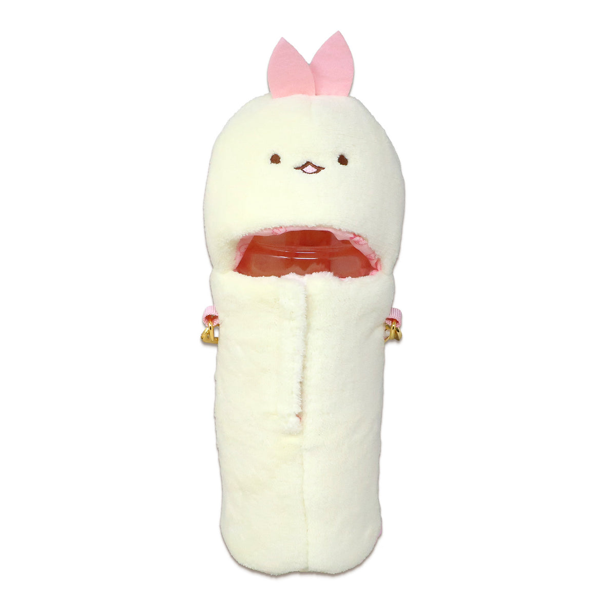 すみっコぐらし モフモフペットボトルホルダー [えびてんのしっぽ・えびふらいのしっぽ]【全2種】 ≪1/16(金)発売予定≫