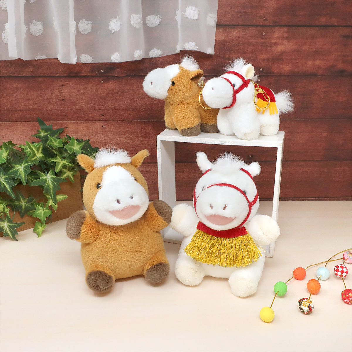 【予約販売】干支ぽちゃシリーズ　うまのこ ぬいぐるみ【全2種】≪11/7(金)順次発送予定≫
