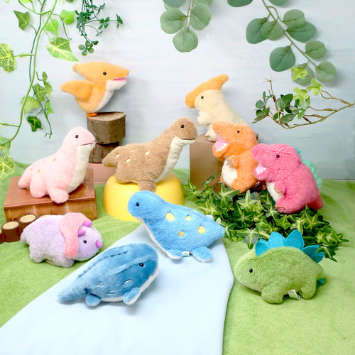 大陸散歩　ぽちゃまる恐竜シリーズ ぬいぐるみ Sサイズ 【全10種】